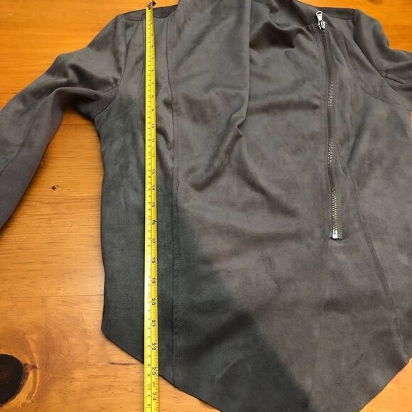 Vigoss grey suede Jacket - Picture 8 of 12